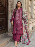 Rang Rasiya Carnation Embroidered Karandi Unstitched 3Pc Suit D-04 Abigail