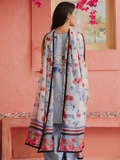 Coco Prints by Zara Shahjahan Unstitched Lawn 3Pc Suit D-04 BLUEBERRY