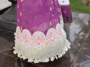 Belle ame by Humdum Embroidered Lawn Unstitched 3Pc Suit D-04