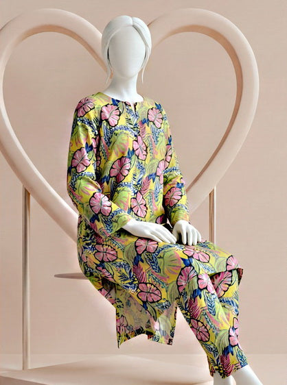 Ittehad Day to Day Vol-02 Printed Lawn Unstitched 2Pc Suit D-14