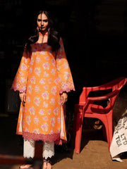 RajBari Nissa Floral Symphony Embroidered Lawn Unstitched 3Pc Suit D-04