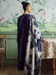 Bellini by Seran Embroidered Viscose Unstitched 3Pc Suit D-04 ADELINE