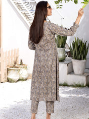 Andaaz by Manizay Prints Slub Khaddar Unstitched 2 Piece Suit D-04
