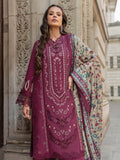 Rang Rasiya Carnation Embroidered Karandi Unstitched 3Pc Suit D-04 Abigail