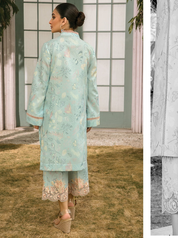 Rang Rasiya Florence Embroidered Lawn Unstitched 2Pc Suit D-04 BELLA