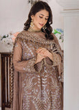 Pareesha by Humdum Embroidered Chiffon Unstitched 3Pc Suit PS-04