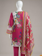 Ittehad Essential Printed Lawn Unstitched 3Pc Suit D-04