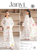 Janvi by Sanam Saeed Embroidered Lawn Unstitched 3Pc Suit D-04