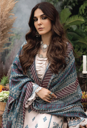 Denara by Humdum Embroidered Wool Unstitched 3Pc Suit D-04