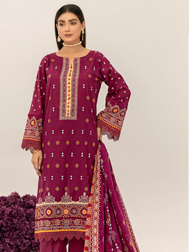 Sundas by Al Kareem Sapna Digital Printed Lawn Unstitched 3Pc Suit D-04