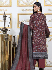 Shaista Digital Printed Viscose Unstitched 3 Piece Suit D-04