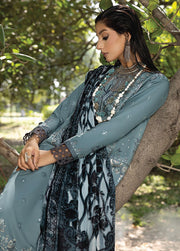MIRK by Humdum Unstitched Embroidered Wool 3Pc Suit D-04