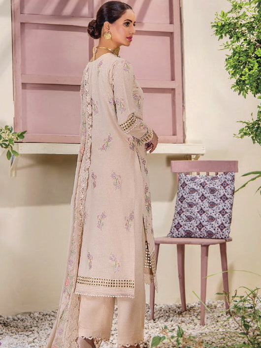 Rumli by Humdum Embroidered Karandi Unstitched 3Pc Suit RM-04