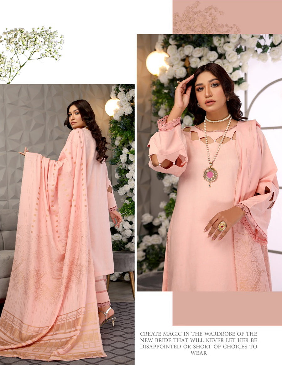 Jhalak by Humdum Jacquard Karandi Unstitched 3 Piece Suit JL-04