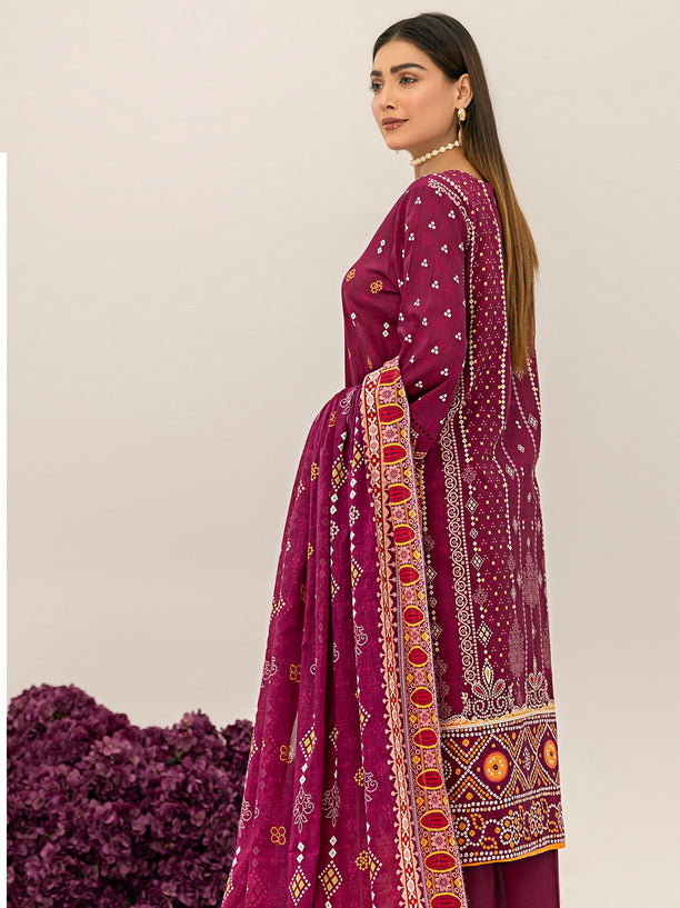 Sundas by Al Kareem Sapna Digital Printed Lawn Unstitched 3Pc Suit D-04
