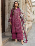 Rang Rasiya Carnation Embroidered Karandi Unstitched 3Pc Suit D-04 Abigail