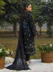 Raha by RajBari Summer Print Exclusive Lawn Unstitched 3Pc Suit D-04