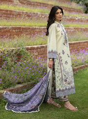 Zainab Chottani Luxe Lawn Unstitched Embroidered 3Pc Suit D-04 Kyra
