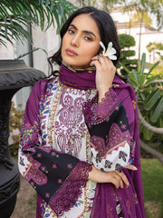Belle ame by Humdum Embroidered Lawn Unstitched 3Pc Suit D-04