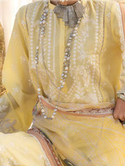 Zainab Chottani Embroidered Lawn Unstitched 3Pc Suit D-04 Mahyr