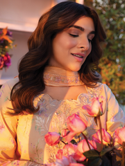 Rang Rasiya Florence Embroidered Lawn Unstitched 3Pc Suit D-04 MINAHIL