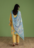 Coco by Zara Shahjahan Prints Unstitched Lawn 3Pc Suit D-04B CELENE