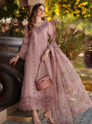 Noor by Saadia Asad Luxe Chikankari Unstitched Lawn 3Pc Suit D4-B