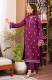 Ilara by Seran Embroidered Cambric Unstitched 3Pc Suit D-04 Cassis