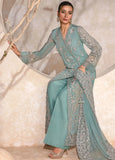 Rang Rasiya Chatoyer Embroidered Chiffon Unstitched 3Pc Suit D-04 Firuzeh