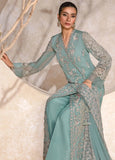 Rang Rasiya Chatoyer Embroidered Chiffon Unstitched 3Pc Suit D-04 Firuzeh