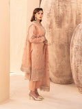 House of Nawab Miorah Embroidered Organza Unstitched 3Pc Suit D-04 IVAAN - B