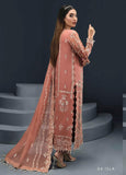 Reena by Alizeh Fashion Embroidered Chiffon Unstitched 3Pc Suit D-04 Isla