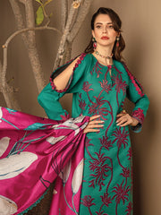 Rang Rasiya Carnation Embroidered Lawn Unstitched 3Pc Suit D-04 Mia