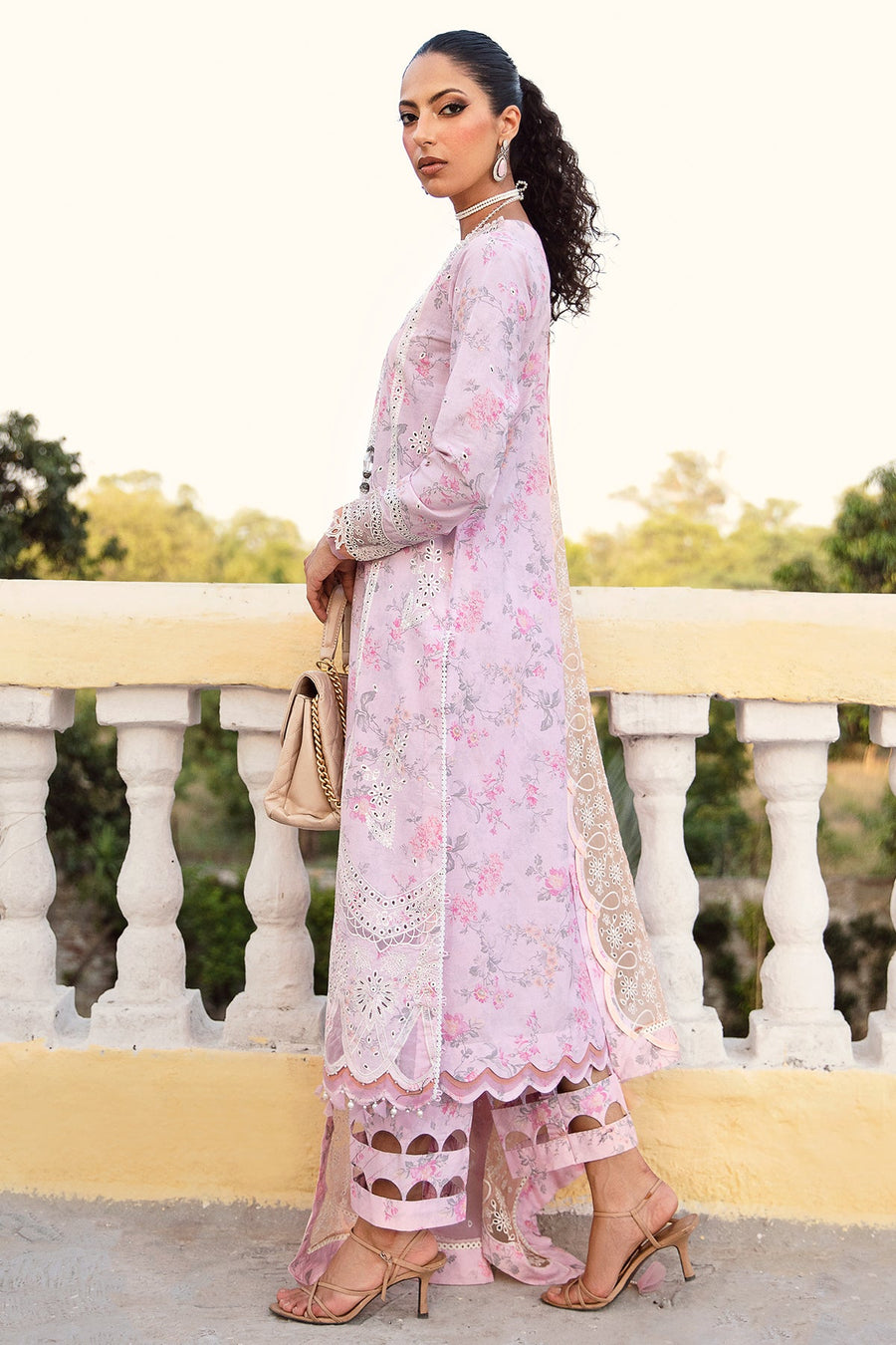 Iris by Jazmin Embroidered Eid Lawn Unstitched 3Pc Suit D-04 ROISIN