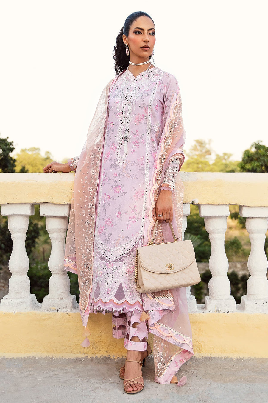 Iris by Jazmin Embroidered Eid Lawn Unstitched 3Pc Suit D-04 ROISIN