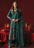 Afrozeh Divani Embroidered Raw Silk Unstitched 3Pc Suit AS-V3-24-04 Shahnisa