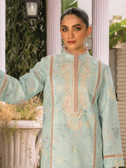 Rang Rasiya Florence Embroidered Lawn Unstitched 2Pc Suit D-04 BELLA