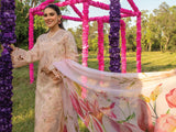 Rang Rasiya Carnation Embroidered Lawn Unstitched 3Pc Suit D-04 Lily
