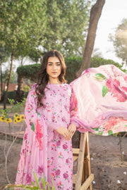 Spring Bell by Sanam Saeed Embroidered Lawn Unstitched 3Pc Suit D-04
