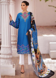 RajBari Nissa Chikankari Embroidered Lawn Unstitched 3 Piece Suit D-04
