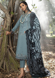 MIRK by Humdum Unstitched Embroidered Wool 3Pc Suit D-04