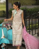 Rang Rasiya Carnation Festive Edit Unstitched 3 Piece Suit D-04 LEAH