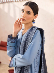 Nissa by RajBari Unstitched Embroidered Chikankari 3 Piece Suit D-05