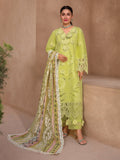 Rang Rasiya Premium Embroidered Lawn Unstitched 3Pc Suit D-05 LIME