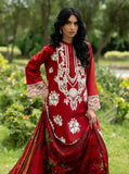 Zainab Chottani Luxe Lawn Unstitched Embroidered 3Pc Suit D-05 Rohe