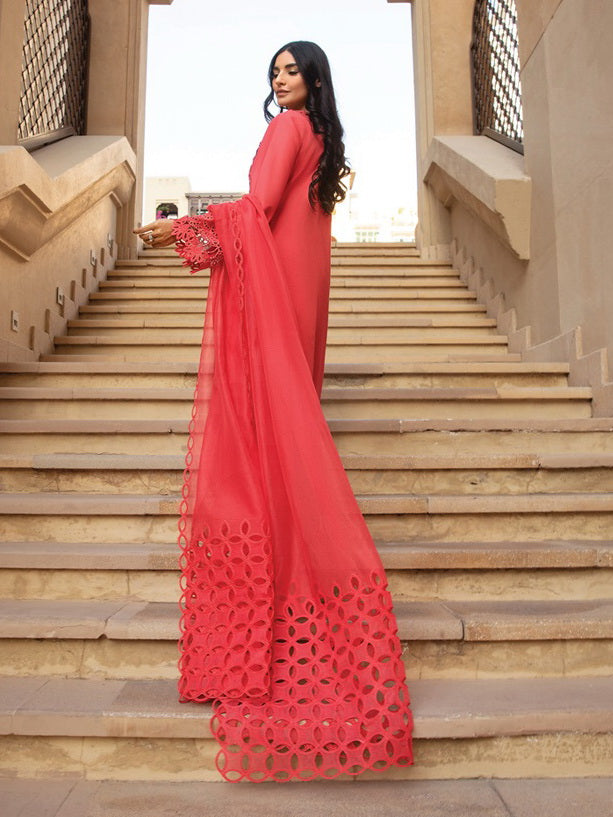 Rang Rasiya Premium Embroidered Lawn Unstitched 3Pc Suit D-05 NATALIA