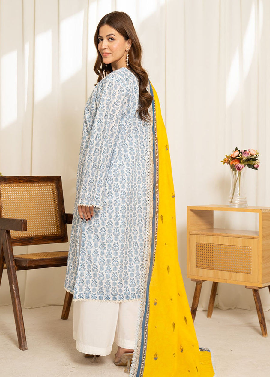 Coco by Zara Shahjahan Sule Printed Lawn Unstitched 3Pc Suit D-11