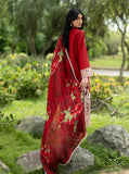 Zainab Chottani Luxe Lawn Unstitched Embroidered 3Pc Suit D-05 Rohe