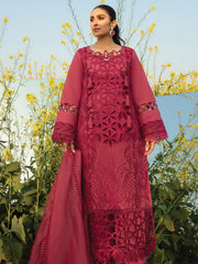 Rang Rasiya Premium Embroidered Lawn Unstitched 3Pc Suit D-05 MAYA
