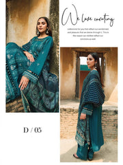 Carvaan by Humdum Embroidered Wool Unstitched 3Pc Suit D-05